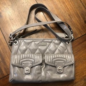 Coach Crossbody Poppy Liquid Gloss Purse - 11"